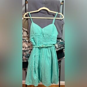 Candie's Strapless Aqua Dress